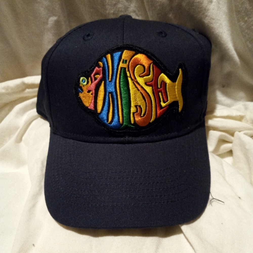 Youth Phish hat, Black with yellow logo Phish patch PERMANTLY STITCHED, …
